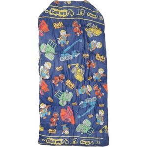 Bob the Builder Sleeping Bag Kids OS Blue Vintage 2001 Can We Fix It Retro Y2K